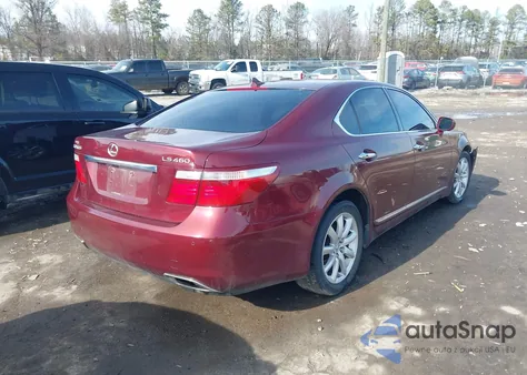 2008 Lexus Ls 460 z USA, uszkodzony, nr VIN JTHBL46F985072699